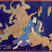 Actors in a Kabuki Drama
